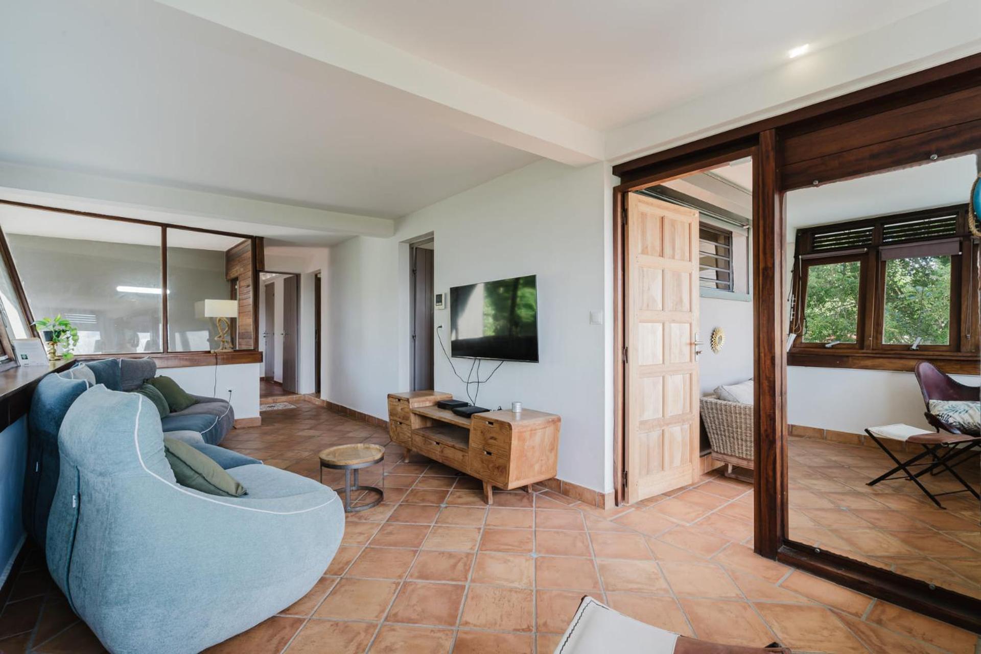 Villa Kaléna : 4 ch, plage à 50m, vue mer Le Diamant Exterior foto